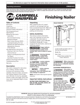 Campbell Hausfeld IN732500AV User manual