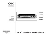 QSC Audio PLX 1202 User manual