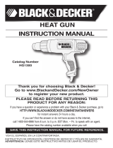 Black & Decker HG1300 User manual