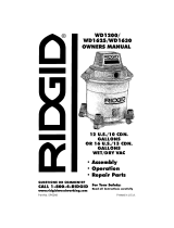RIDGID WD1200 Owner's manual