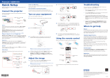 Epson PowerLite 1850W Operating instructions