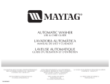 Maytag MTW5900TW - Centennial Washer User manual