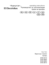 Electrolux EHG 674 Operating instructions