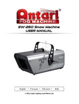 Antari SW-250X User manual