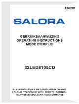 Salora 32LED8105CD Owner's manual