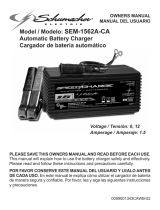 Schumacher Electric SE-1562A Operating instructions