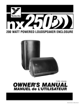 YORKVILLE NX250P YS1030 Owner's manual