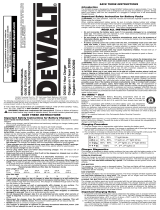 DeWalt DC9000 User manual