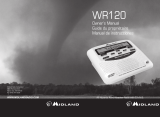Midland Radio Public Alert WR120 User manual