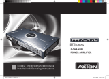 AXTON A470 Owner's manual