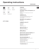 Whirlpool LTF 11H132 Operating instructions