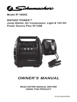 Schumacher IP-180KE Owner's manual