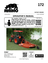RHINO 00781400C User manual