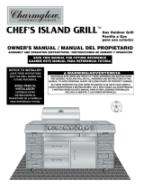 Charmglow CHEF'S ISLAND GRILL Owner's manual