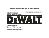 DeWalt DW898 User manual