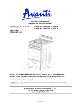 Avanti G2006CB User manual