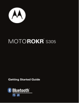 Motorola S305 - MOTOROKR - Headset User guide