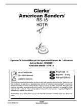 Clarke RS-16 DC User manual