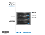QSC USA 400 (D) User manual