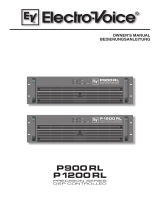 Electro-Voice P1200RL User manual