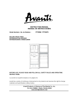 Avanti FF761PS User manual