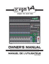 YORKVILLE VGM14 Owner's manual
