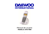 Daewoo DTD-7000 User manual