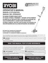 Ryobi  RY40020 User manual