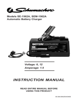 Schumacher Electric SE-1562A User manual