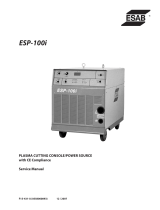 ESAB ESP-101 User manual