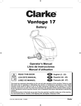 Clarke Vantage 17 Battery User manual