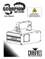 Chauvet Scorpion GBC User manual