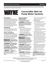 Wayne CWS75 Operating instructions