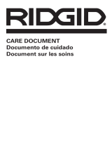 RIDGID RV2600B User manual