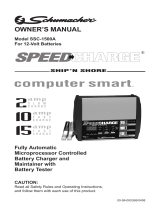 Schumacher Electric SSC-1500A SpeedCharge Owner's manual