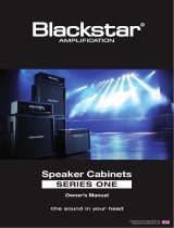 Blackstar Series One Cabinet Owner's manual