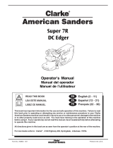 Clarke American Sanders Super 7R User manual