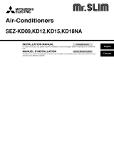 Mitsubishi Electric SEZ-KD12 Installation guide