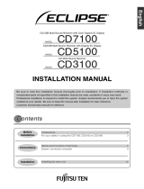Eclipse CD3100 User manual