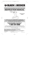 Black & Decker SC1400 User manual