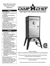 Camp Chef SMV18S-4 User manual