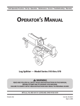 MTD 570 Series User manual