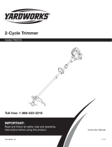 Weed Eater 2510 Operating instructions