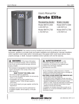Bradford White Brute Elite BNTV1700 User manual