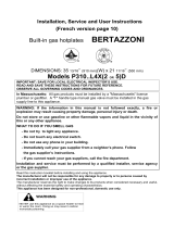 Bertazzoni V36500X User manual