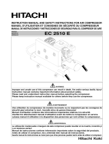 Hitachi 2510 User manual
