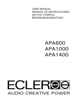 Ecler PAM1000 User manual
