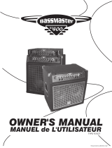 YORKVILLE BASS MASTER 400 Owner's manual