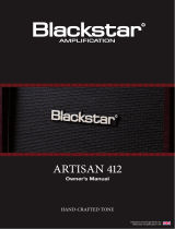 Blackstar ARTISAN 412 Owner's manual
