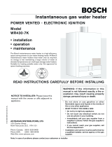 Bosch WR430-7K User manual